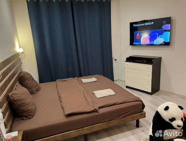 

Квартира-студия, 29 м², 1 кровать