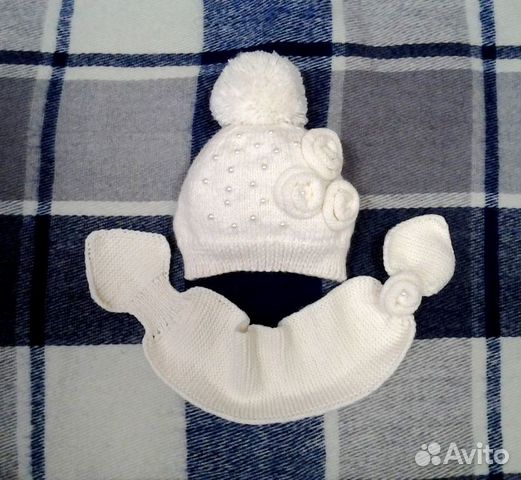 Шапка и шарф на зиму. Ручная работа Шапка и шарф на зиму. Ручная работа