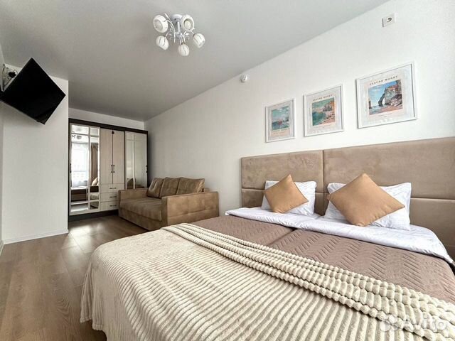 

1-к. квартира, 35 м², 3 кровати