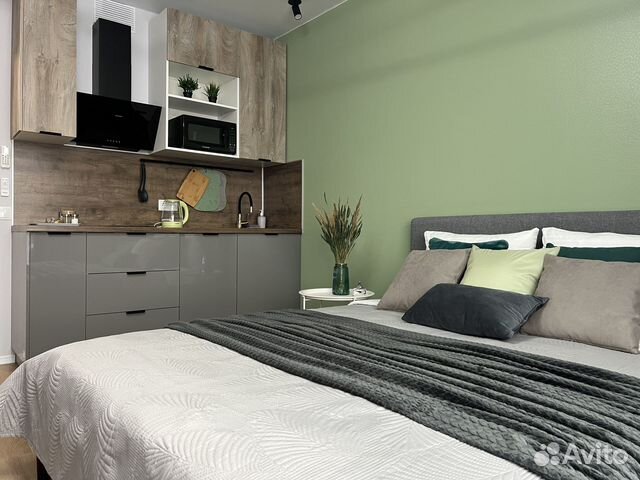 

Квартира-студия, 26 м², 1 кровать
