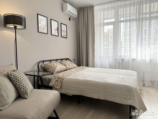 

Квартира-студия, 29 м², 2 кровати