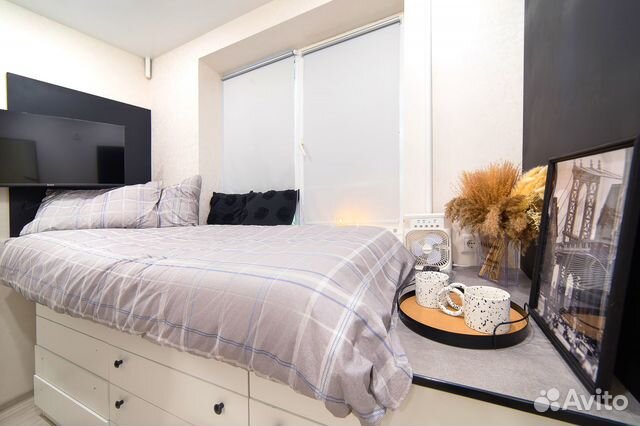 

Квартира-студия, 10 м², 1 кровать
