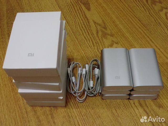 Xiaomi Mi Power Bank 10000 mAh - 6 штук
