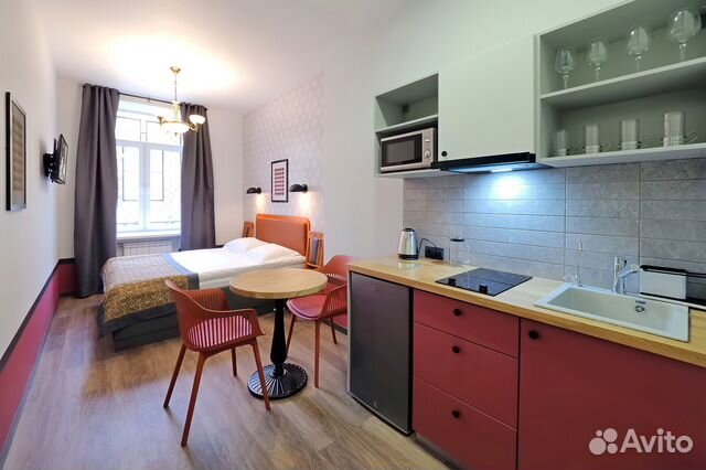 

Квартира-студия, 16 м², 1 кровать