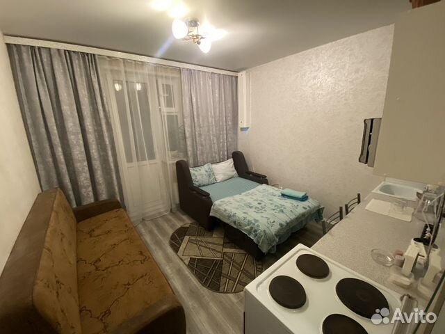 

Квартира-студия, 20 м², 2 кровати