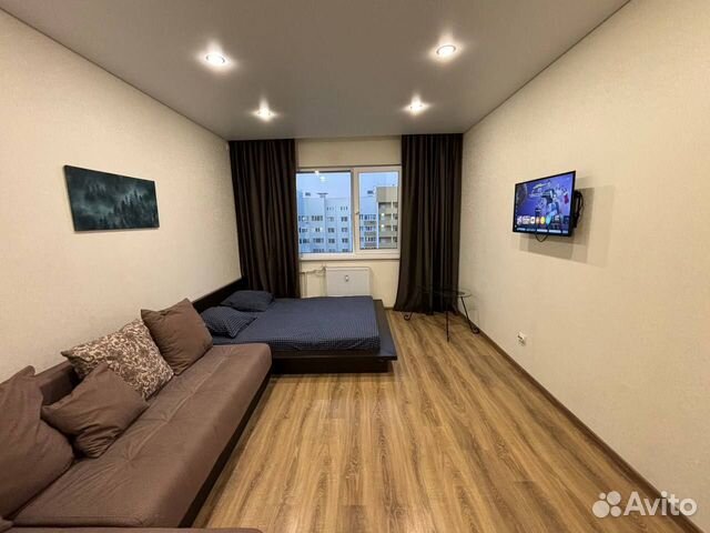 

1-к. квартира, 44 м², 2 кровати