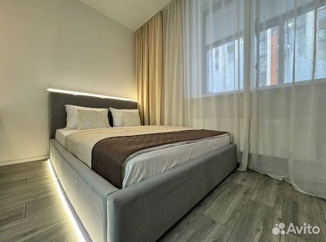 

Квартира-студия, 38 м², 2 кровати