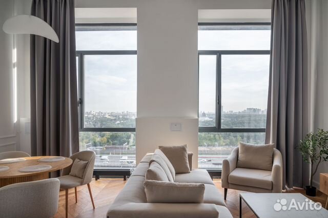 

Квартира-студия, 46 м², 1 кровать