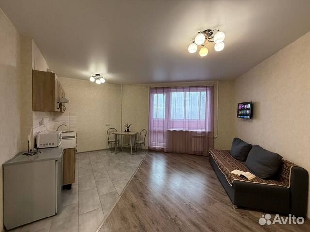 

Квартира-студия, 40 м², 2 кровати