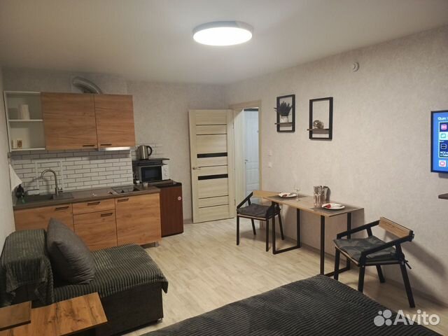 

Квартира-студия, 27 м², 2 кровати