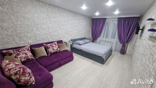

1-к. квартира, 37 м², 2 кровати