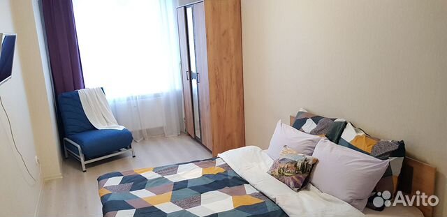

1-к. квартира, 36 м², 2 кровати