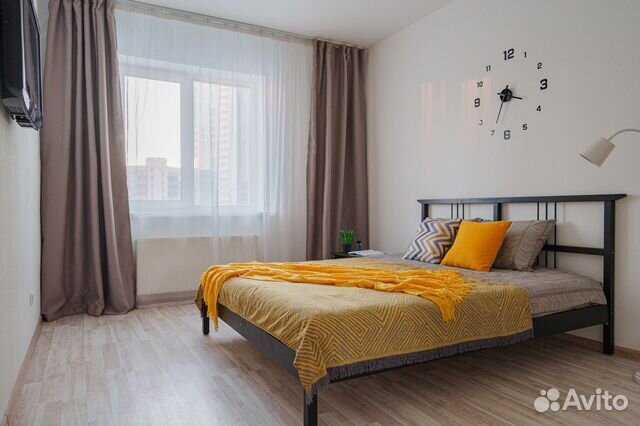 

1-к. квартира, 38 м², 2 кровати