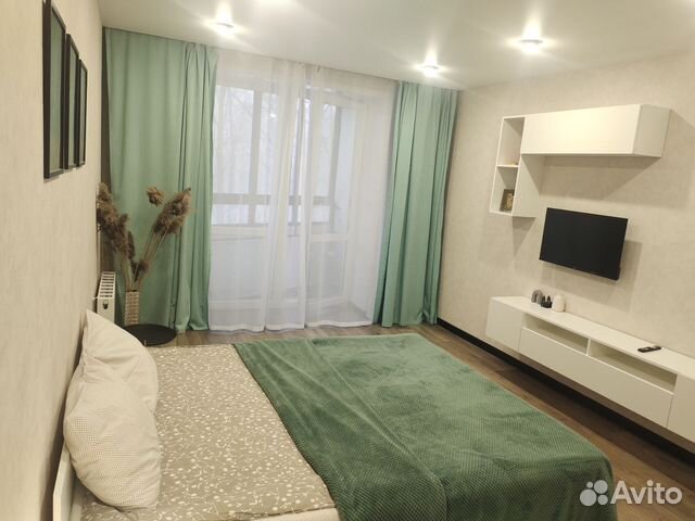 

1-к. квартира, 40 м², 2 кровати