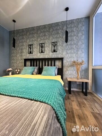 

1-к. квартира, 45 м², 3 кровати