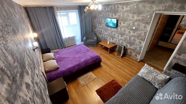 

1-к. квартира, 38 м², 2 кровати