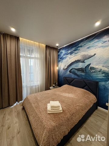 

1-к. квартира, 36 м², 2 кровати