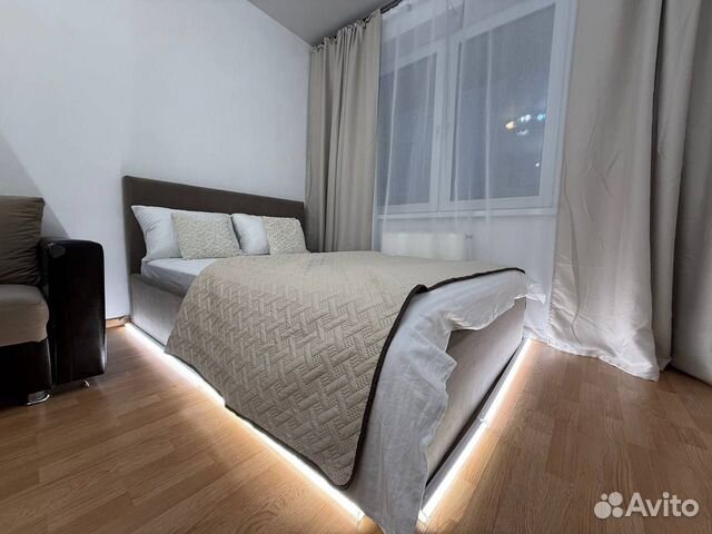 

1-к. квартира, 43 м², 2 кровати