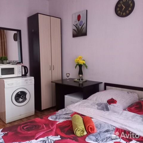 

Квартира-студия, 14 м², 2 кровати
