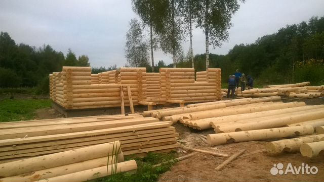 Оцилиндрованное бревно Дома Бани Оцилиндрованное бревно Дома Бани