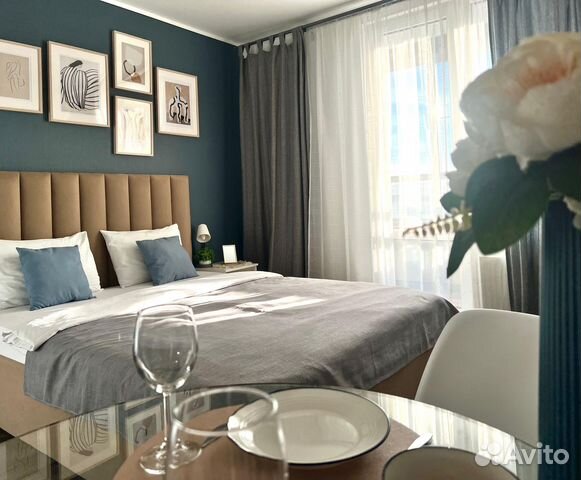 

Квартира-студия, 25 м², 1 кровать