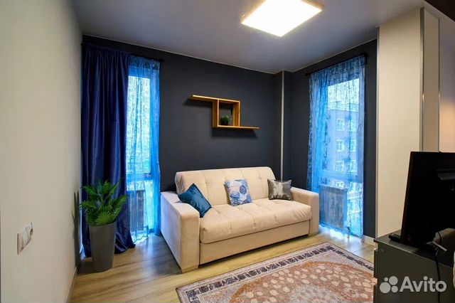 

Квартира-студия, 30 м², 1 кровать