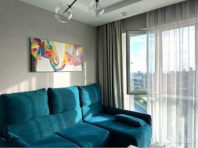 

1-к. квартира, 37 м², 2 кровати