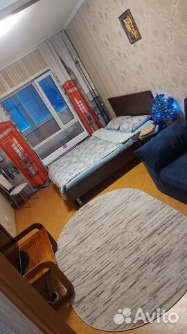 

1-к. квартира, 38 м², 2 кровати