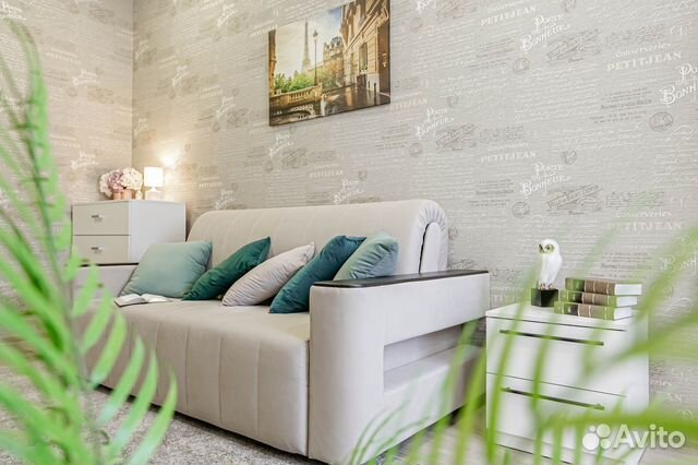 

1-к. квартира, 45 м², 2 кровати
