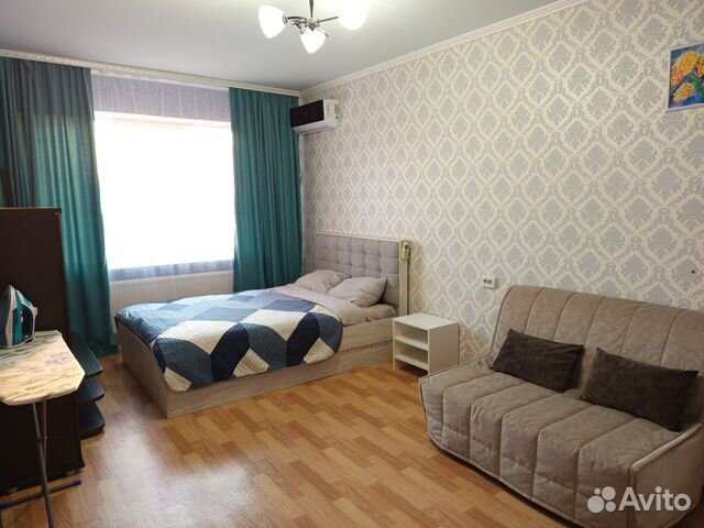 

1-к. квартира, 40 м², 2 кровати