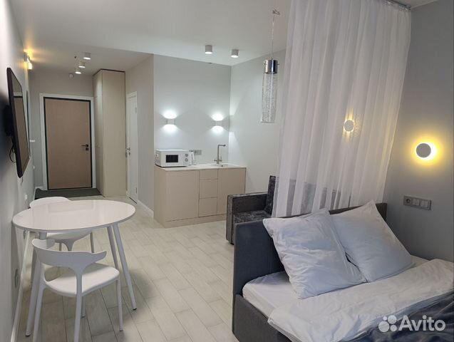 

Квартира-студия, 25 м², 2 кровати