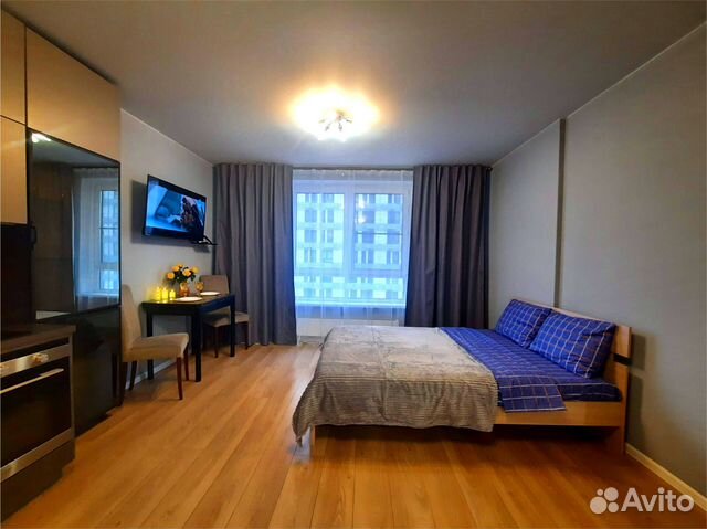 

Квартира-студия, 26 м², 1 кровать