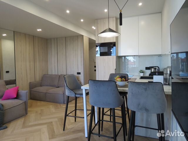

Квартира-студия, 33 м², 2 кровати