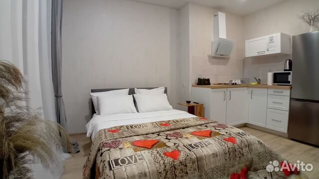 

Квартира-студия, 27 м², 2 кровати