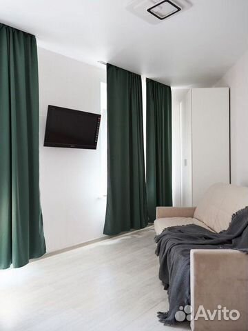 

Квартира-студия, 27 м², 2 кровати