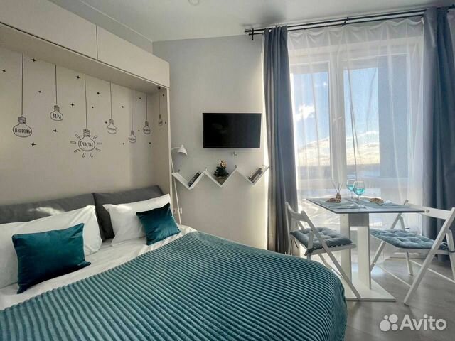 

Квартира-студия, 14 м², 1 кровать