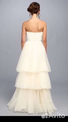 Свадебное фирменное платье Badgley Mischka новое