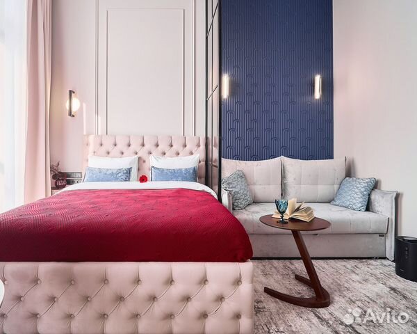 

Квартира-студия, 33 м², 2 кровати