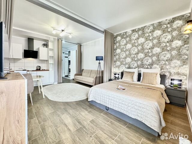 

Квартира-студия, 35 м², 2 кровати