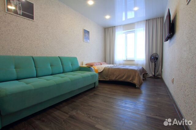 

1-к. квартира, 45 м², 2 кровати
