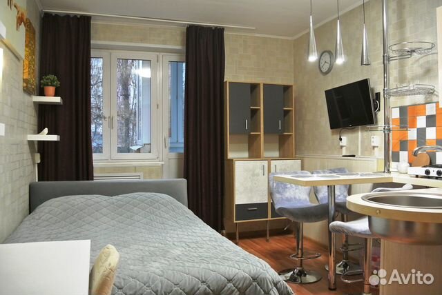 

Квартира-студия, 19 м², 1 кровать