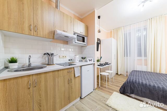 

Квартира-студия, 18 м², 1 кровать