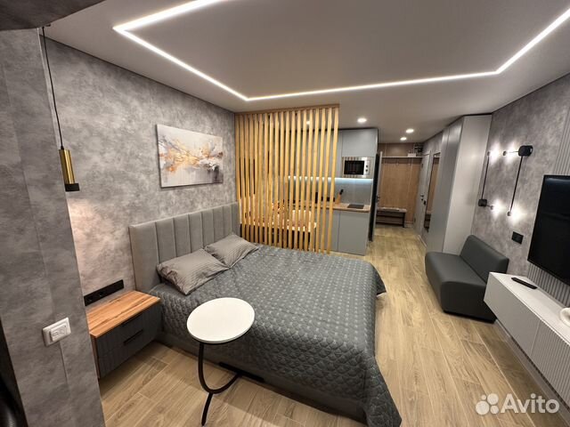 

Квартира-студия, 28 м², 1 кровать