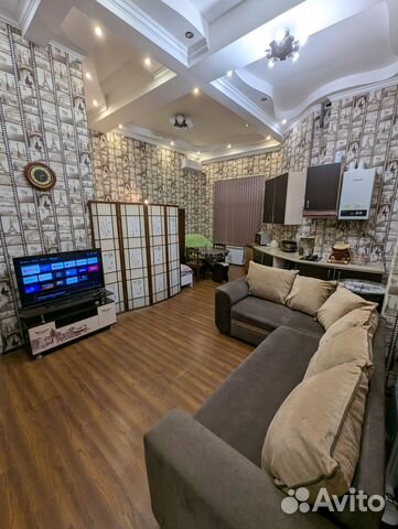 

Квартира-студия, 35 м², 3 кровати