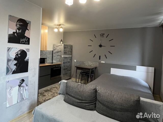 

Квартира-студия, 25 м², 2 кровати