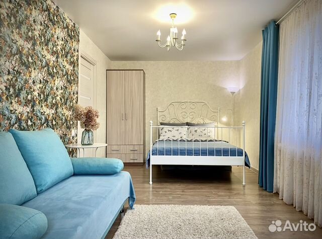 

1-к. квартира, 40 м², 2 кровати