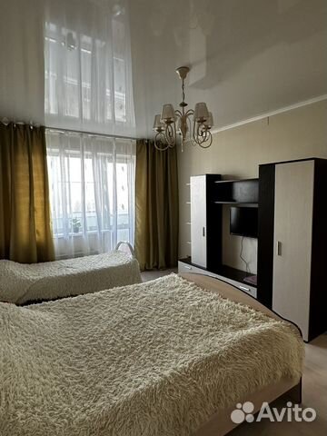 

1-к. квартира, 42 м², 2 кровати