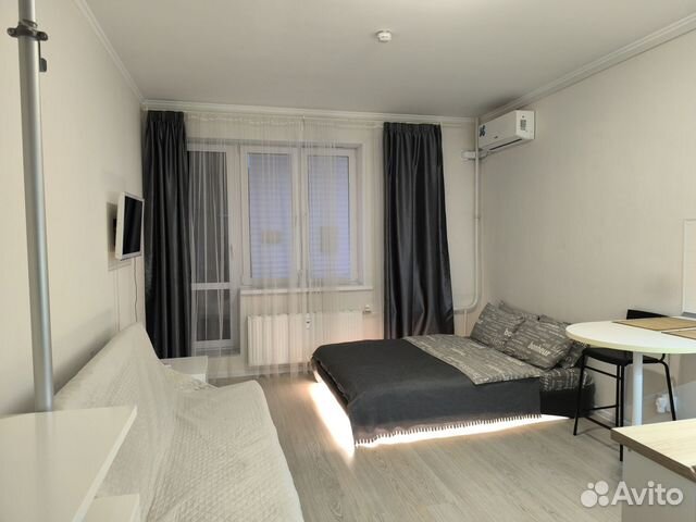 

Квартира-студия, 26 м², 2 кровати