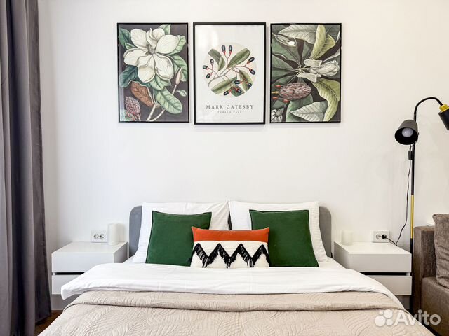 

Квартира-студия, 35 м², 2 кровати