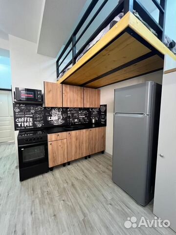 

Квартира-студия, 28 м², 2 кровати